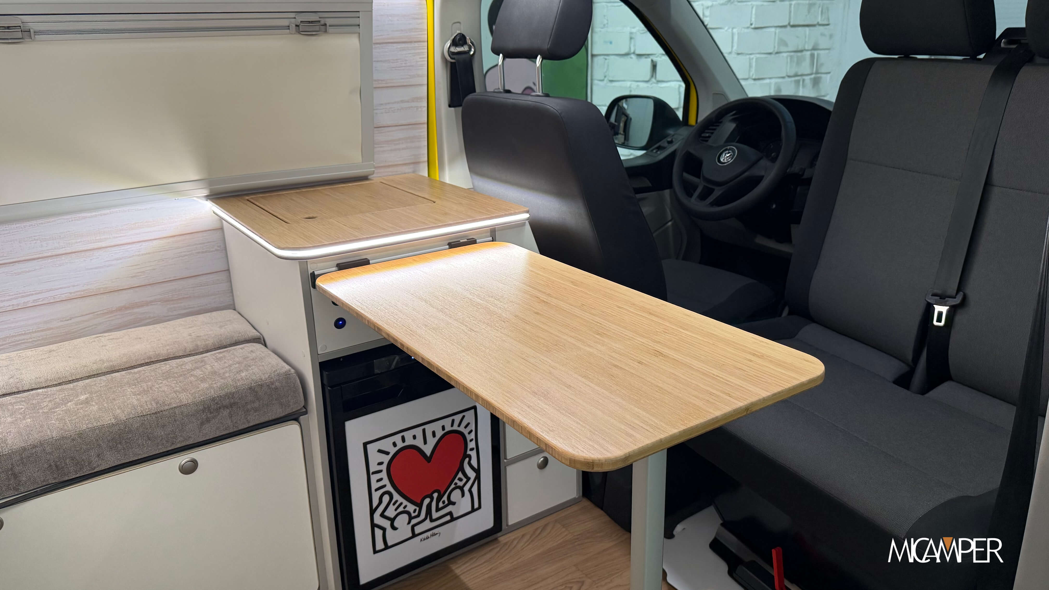 Foto 4 : Camperización Volkswagen T6 Corta a medida