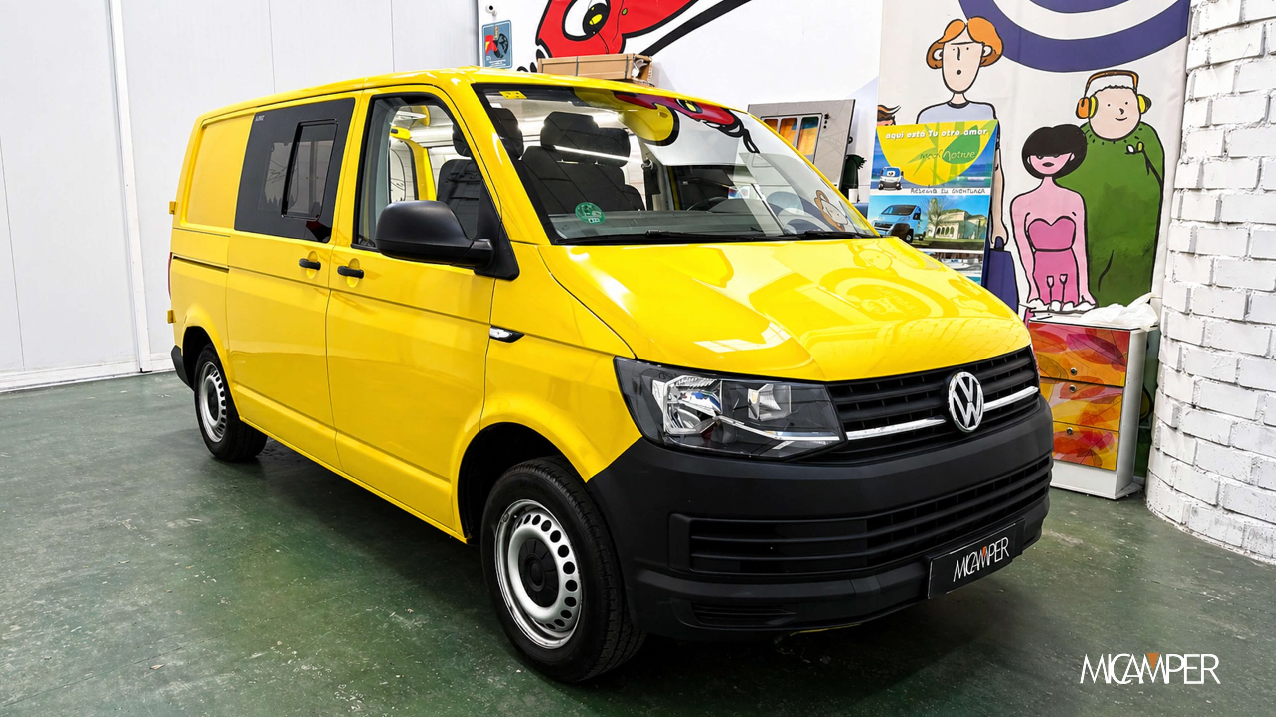Camperización Volkswagen T6 Corta a medida portada