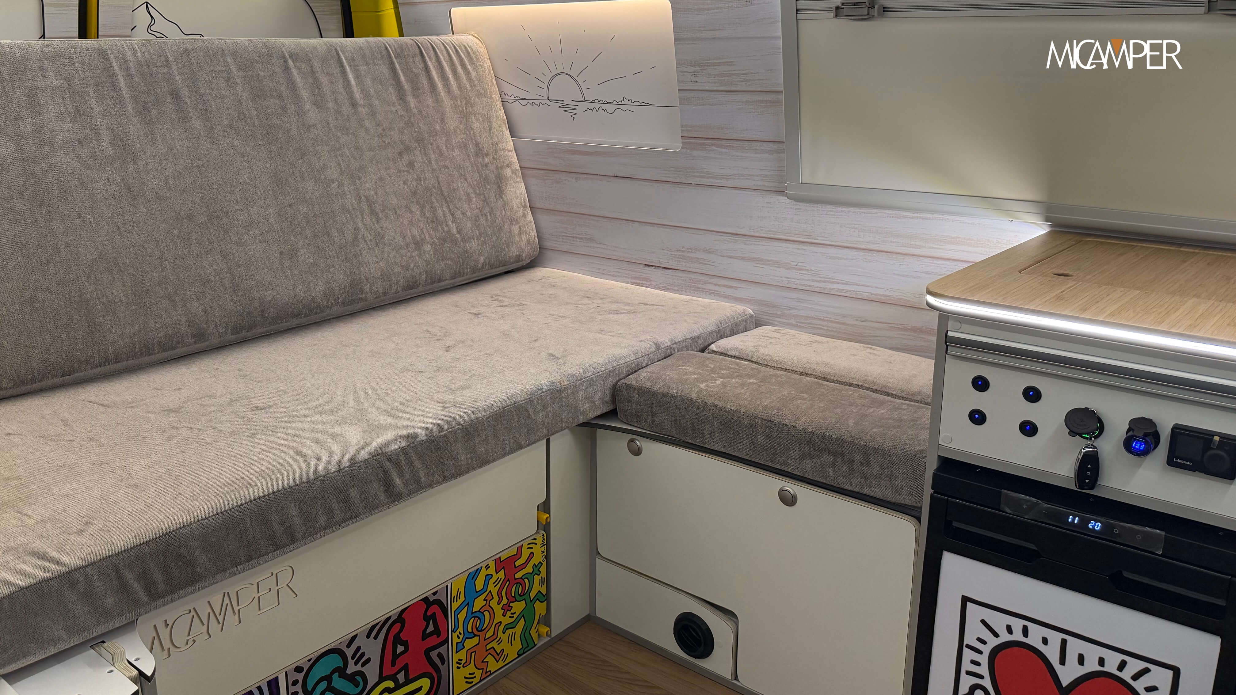 Foto 2 : Camperización Volkswagen T6 Corta a medida