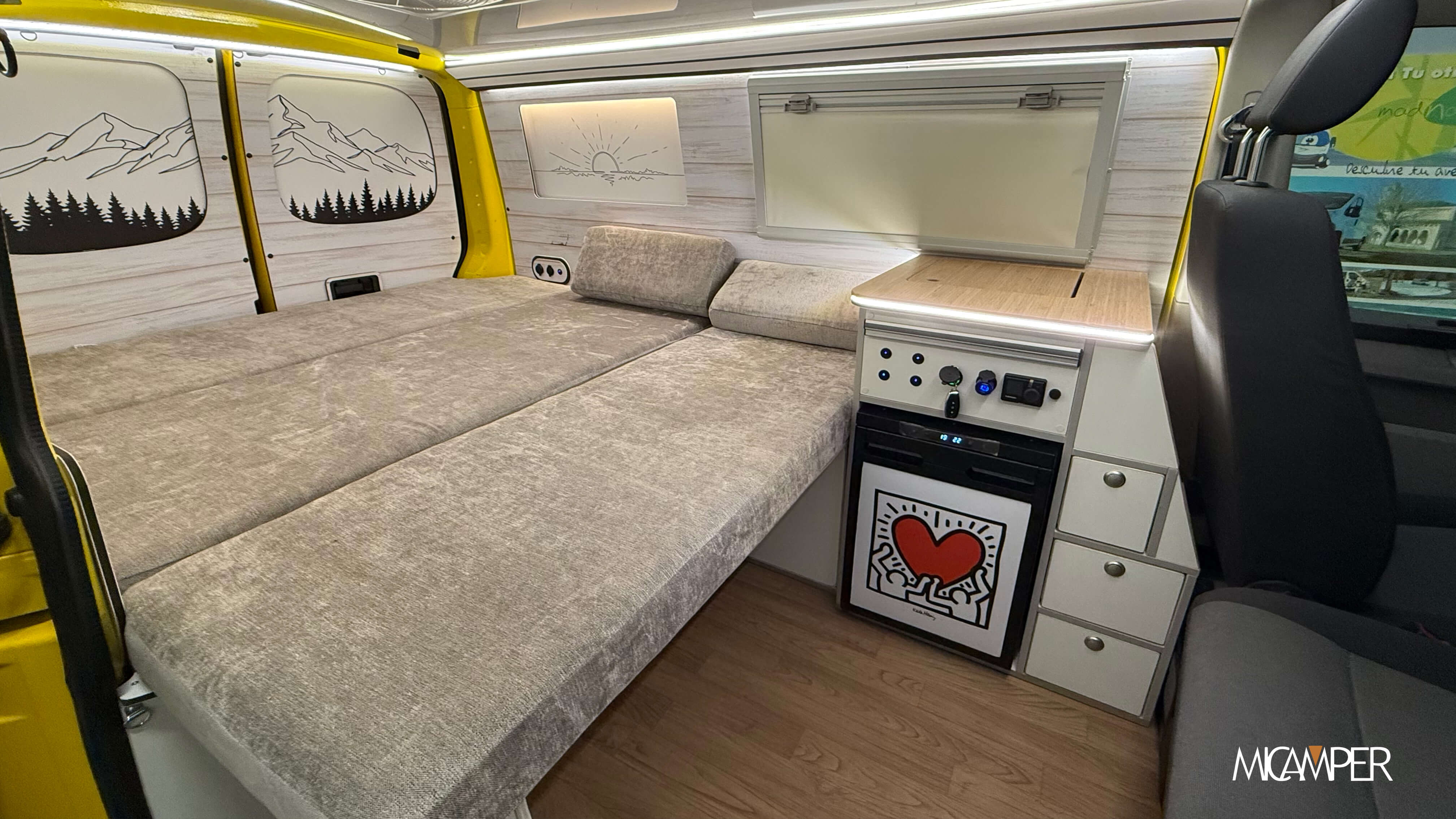 Foto 5 : Camperización Volkswagen T6 Corta a medida