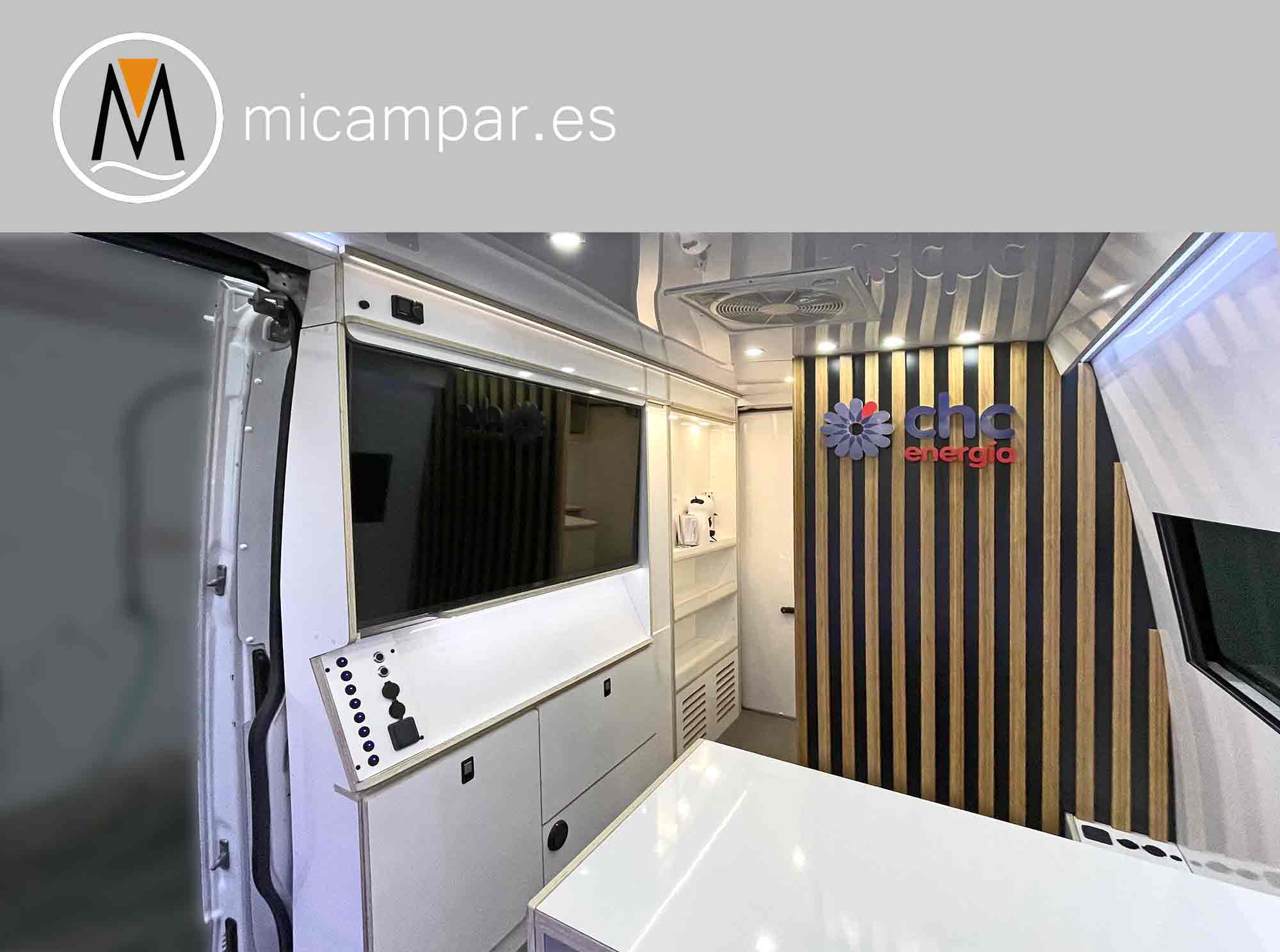 Foto 8 : Furgón Oficina Móvil y Expositor a Medida para Empresas  micamper.es
