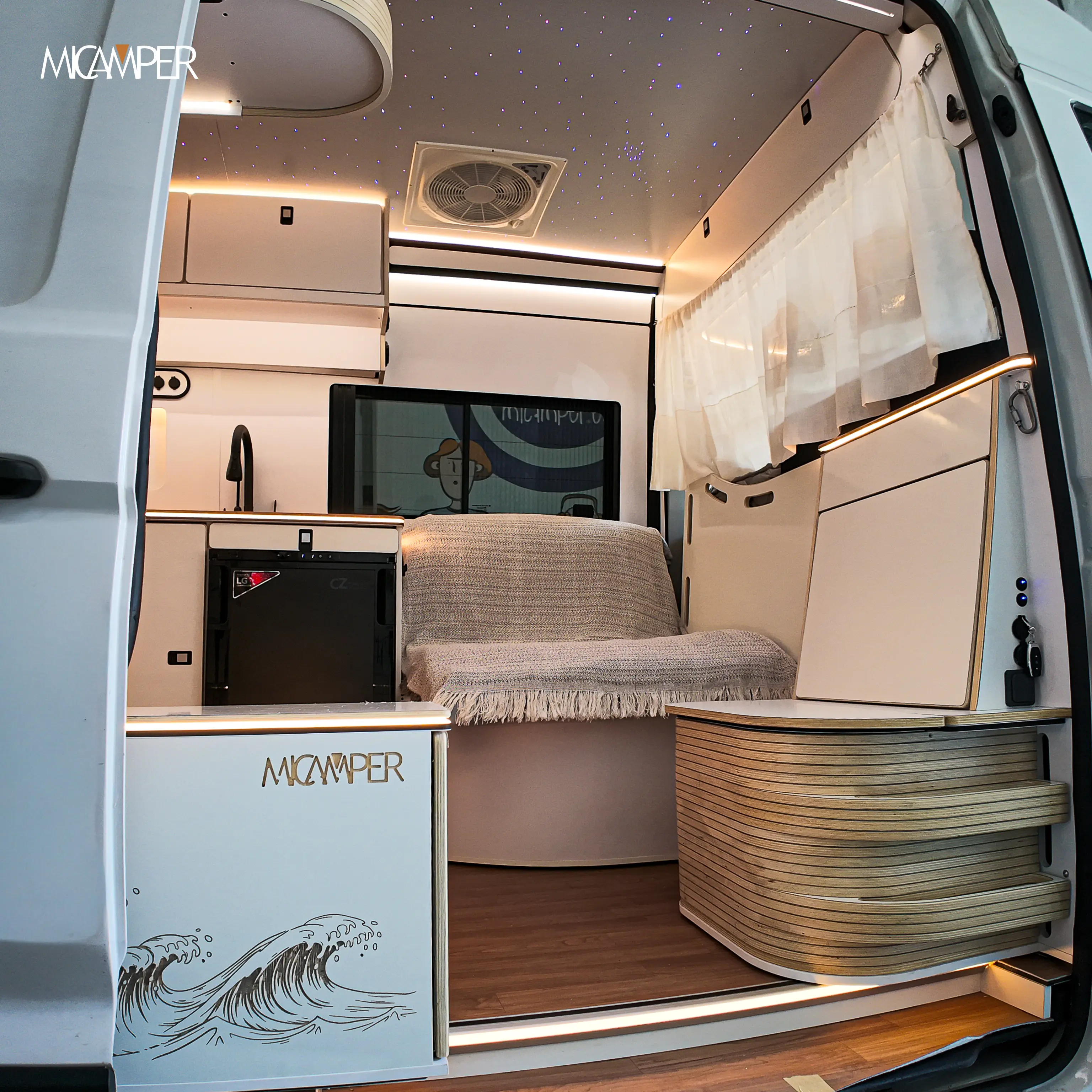 Foto 10 : Camperización a medida Volkswagen Crafter