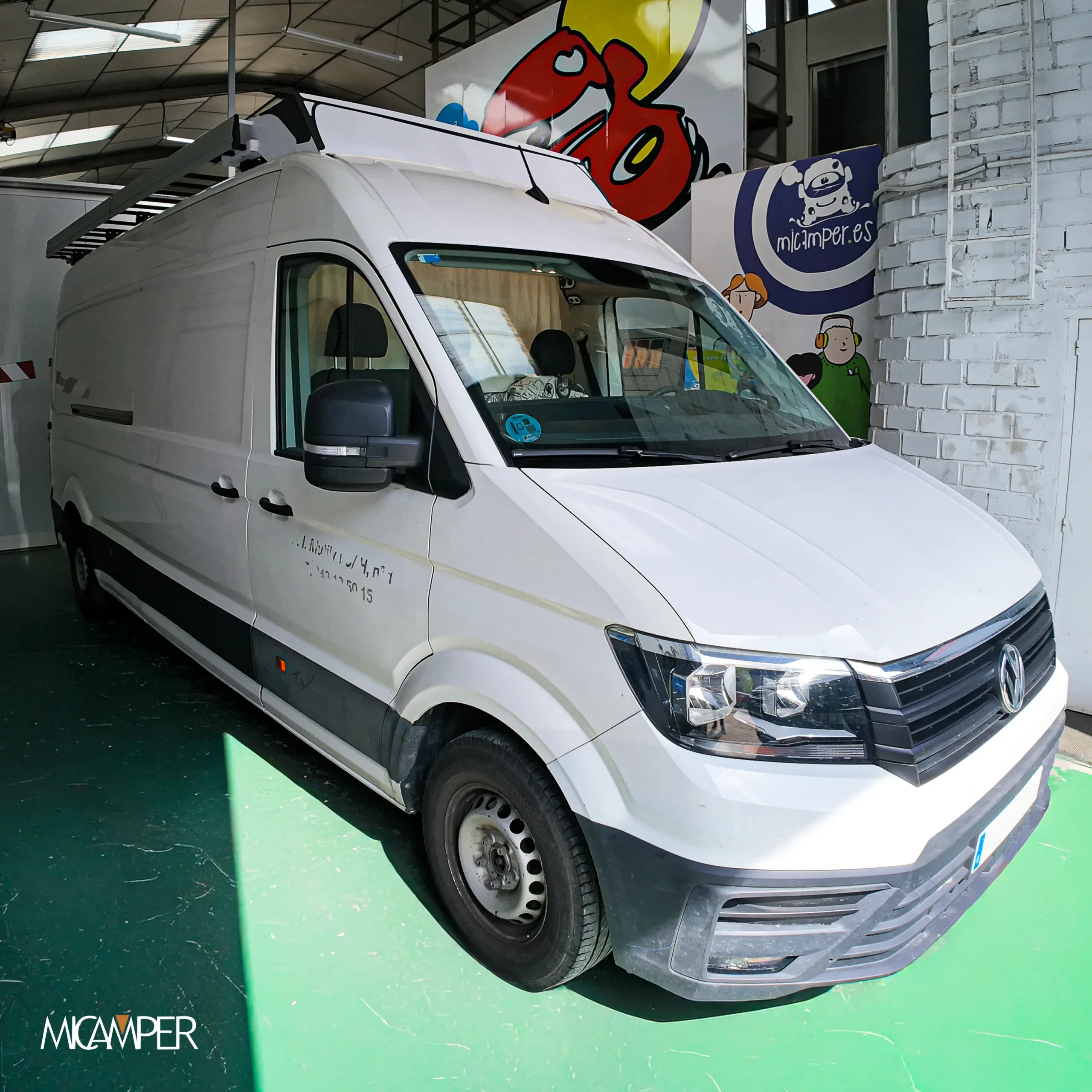 Camperización a medida Volkswagen Crafter