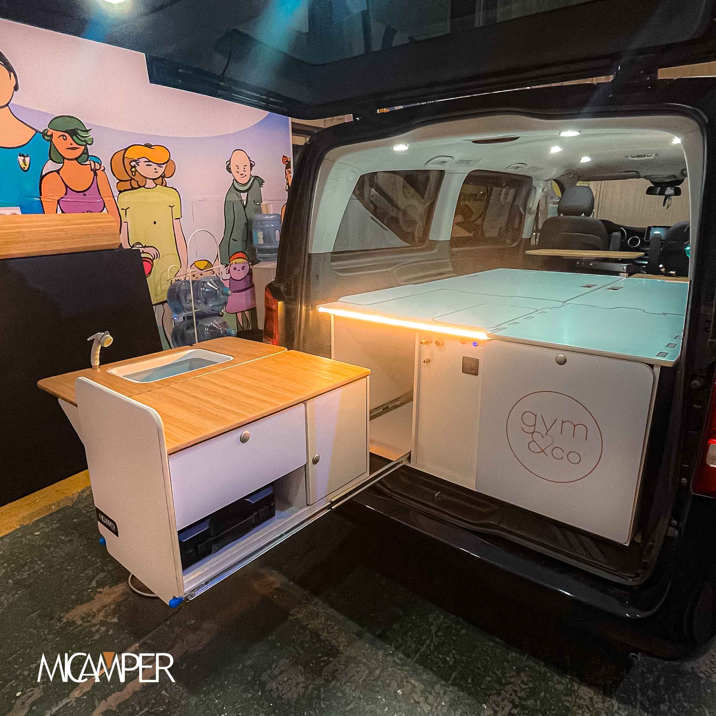 Foto 4 : Camperización Mercedes Clase V 447 a medida
