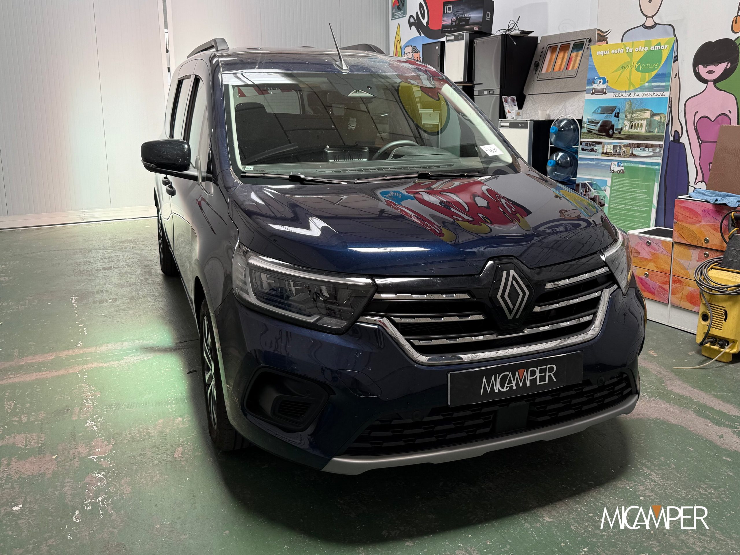 Camperización Renault Kangoo a Medida