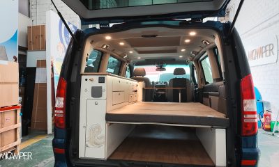 Foto 4 : cama-desplegable-mercedes-viano-camper