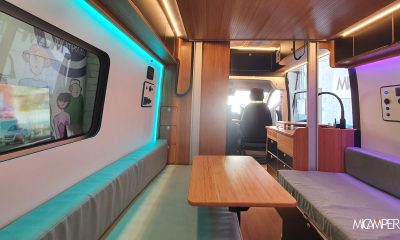 Foto 7 : camperización Opel Movano a medida con cama elevable