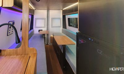 Foto 8 : camperización Opel Movano a medida con cama elevable