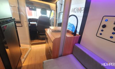 Foto 5 : camperización Opel Movano a medida con cama elevable