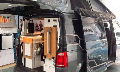 Foto 1 : Camperización Volkswagen T6 a medida con techo elevable
