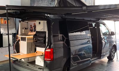 Foto 2 : Camperización Volkswagen T6 a medida con techo elevable