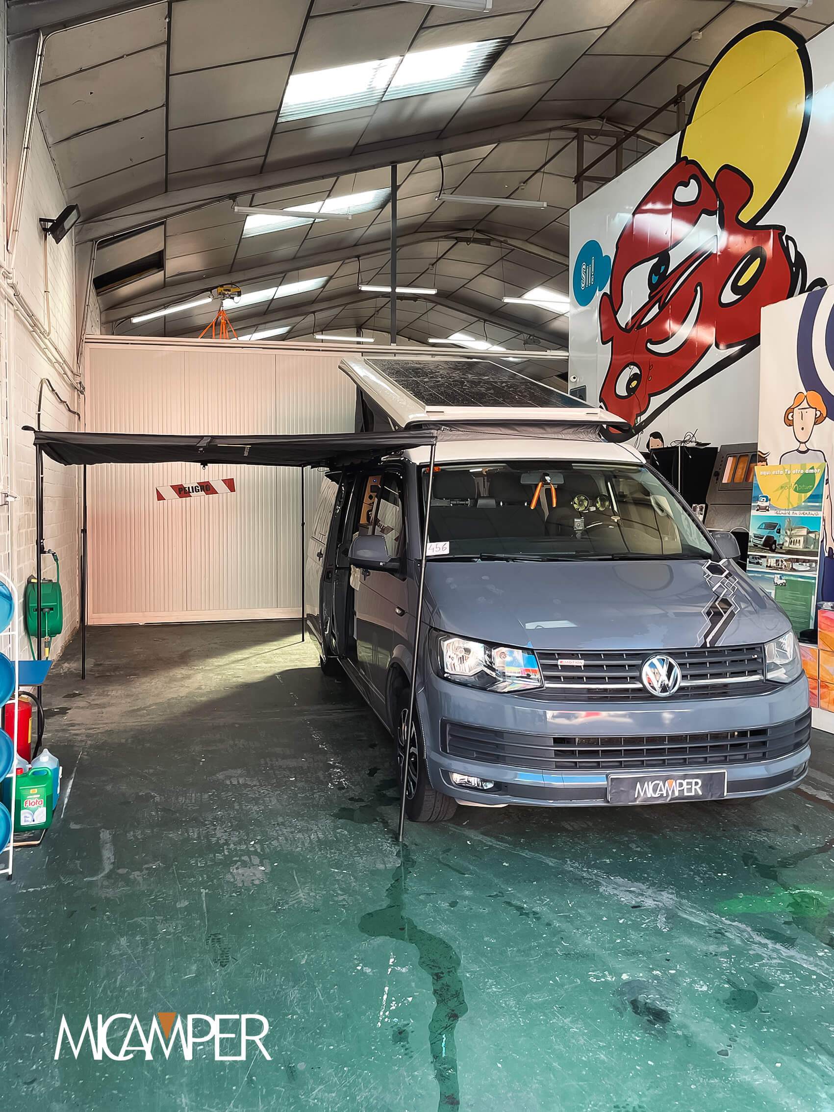 Camperización Volkswagen T6 a Medida con Techo Elevable portada