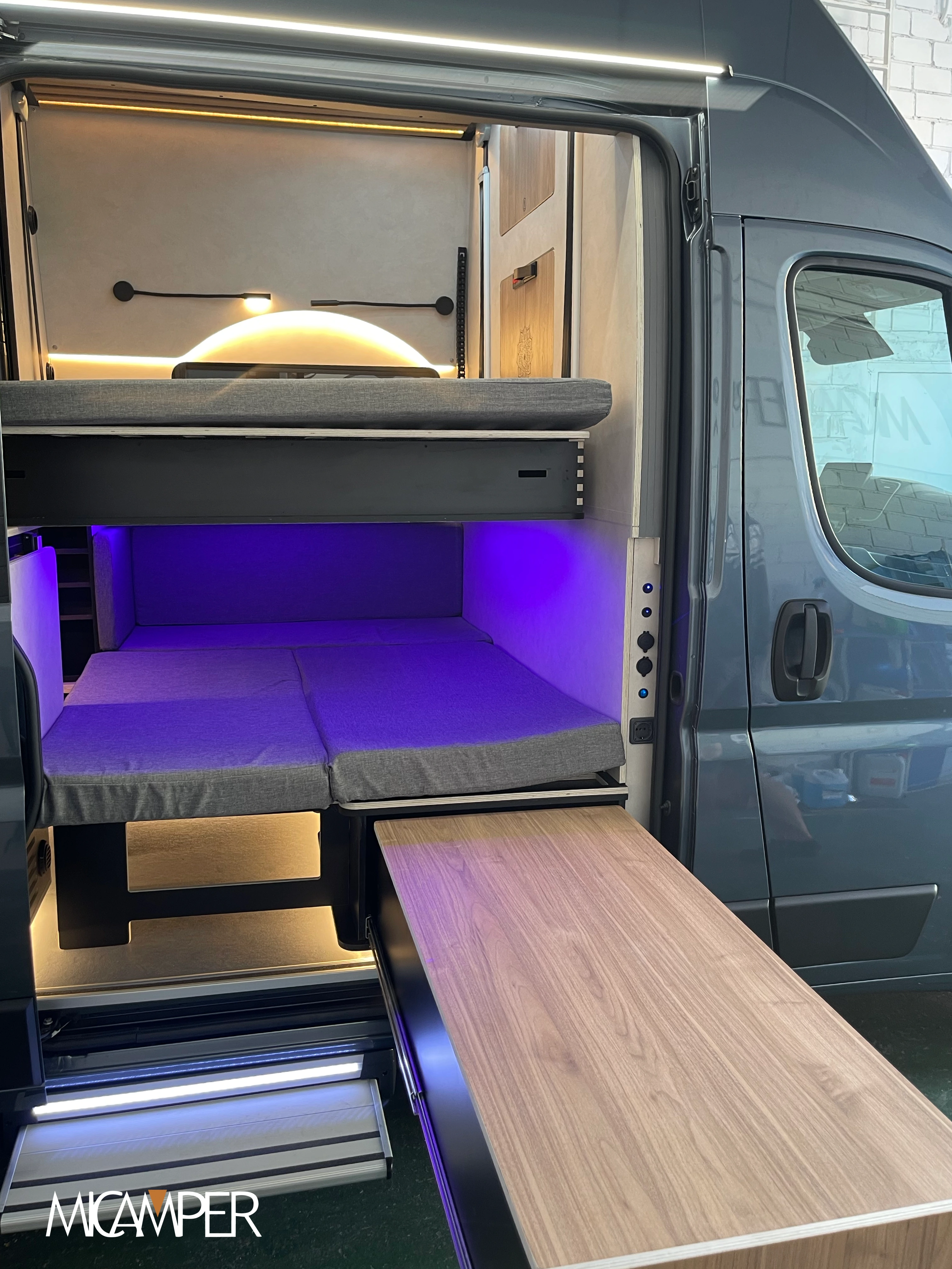Foto 1 : Camperizacion Peugeot Boxer a Medida l3h3